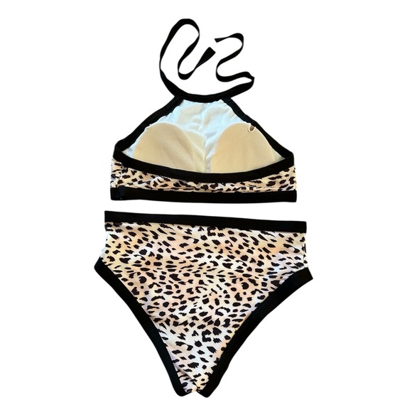 Leopard Print Bikini Set - Picture 2 of 4